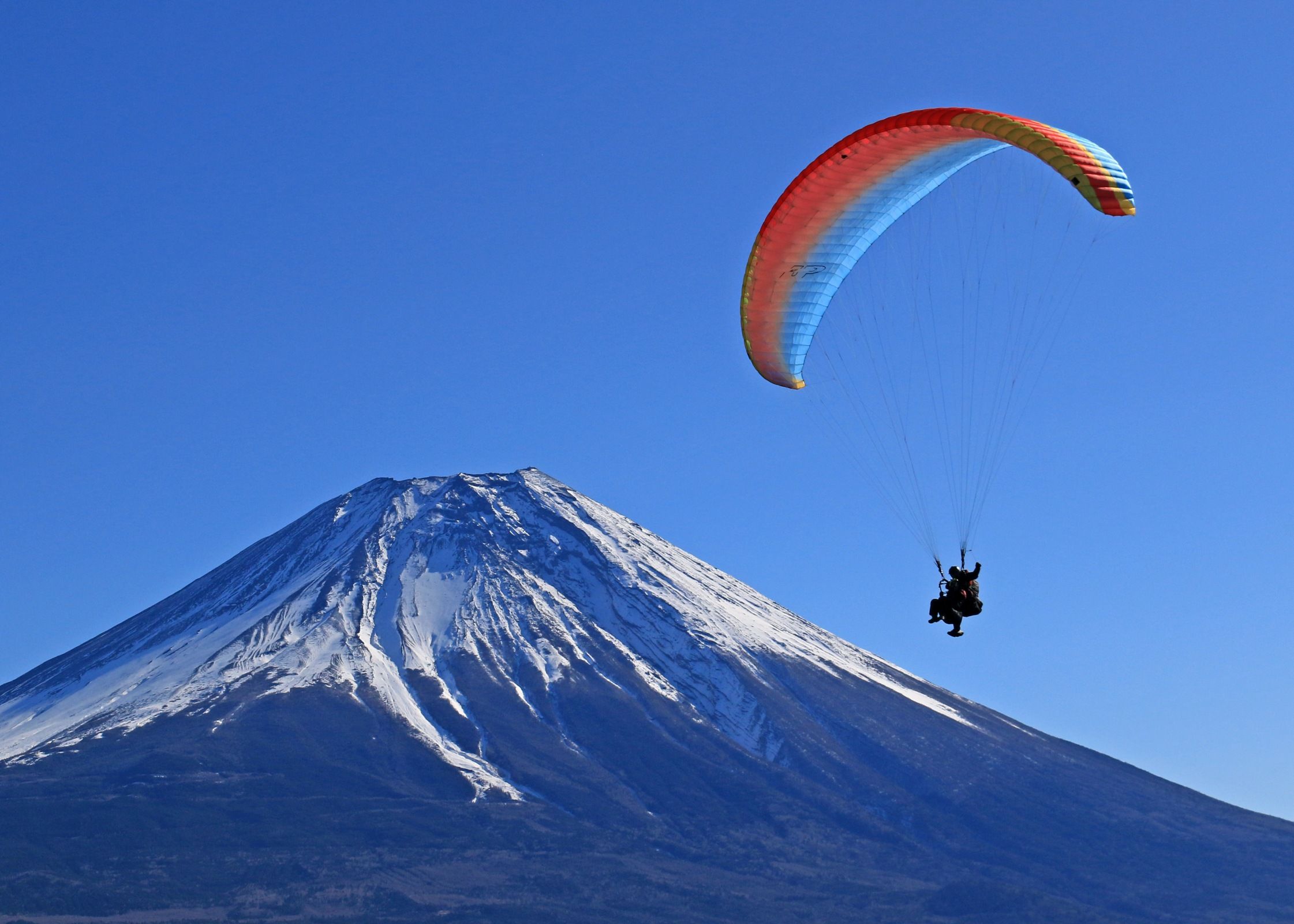 富士山パラグライダー体験